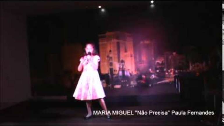 Maria Miguel “Não precisa” Paula Fernandes